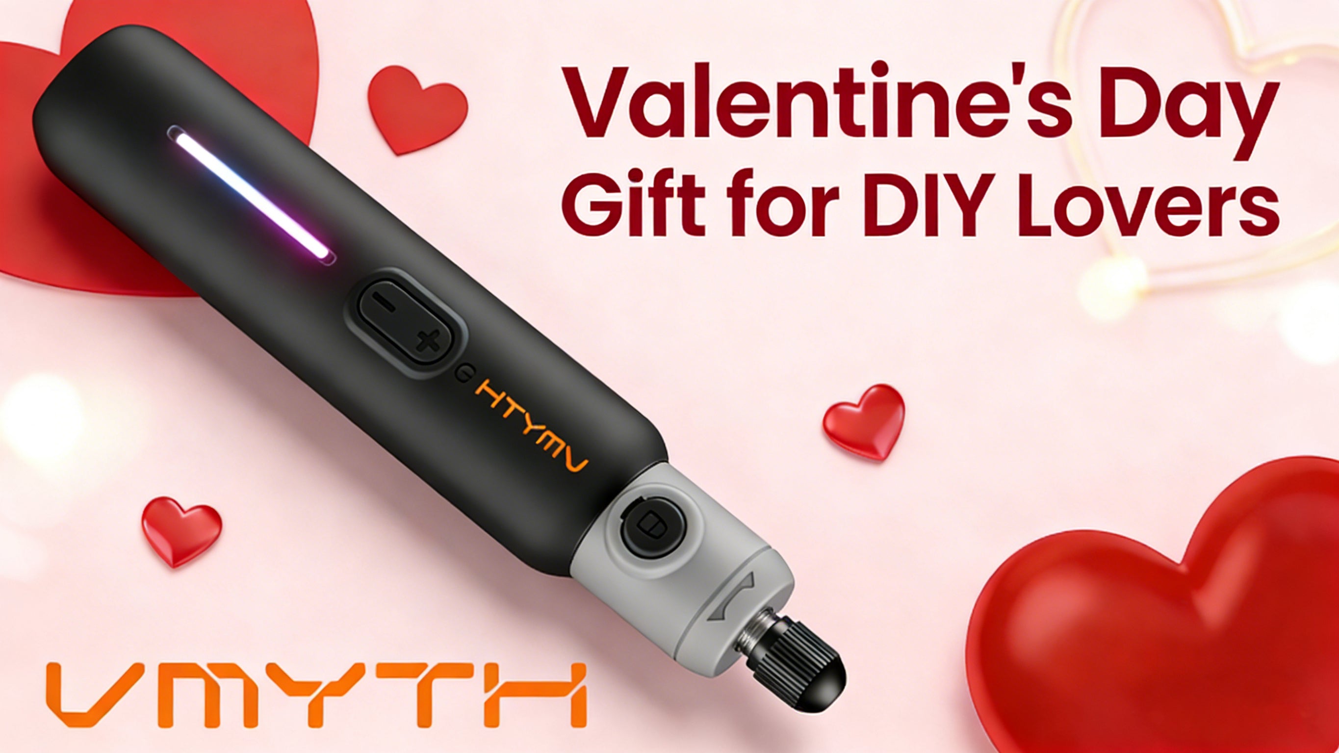 Valentine’s Day Gift Guide: The VMYTH Brushless Grinder Pen for the Maker in Your Life