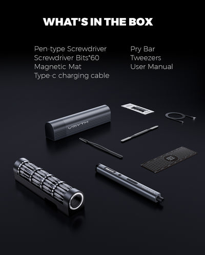 VMYTH iDriver ES1 – Compact Electric Screwdriver Kit for Precision Work